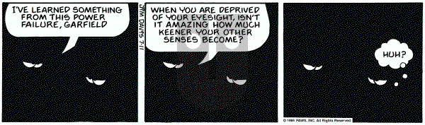 Garfield on Wednesday July 11, 1984 Comic Strip