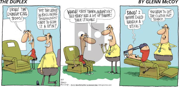 The Duplex on Sunday June 7, 2015 Comic Strip