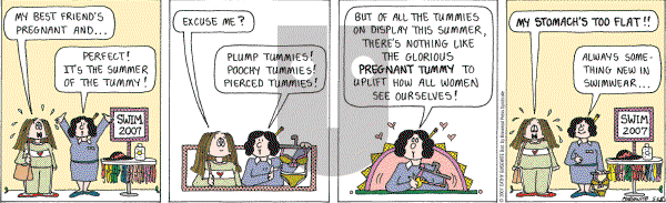 Cathy Classics - Monday May 28, 2007 Comic Strip
