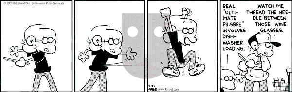 FoxTrot on Tuesday May 23, 2000 Comic Strip