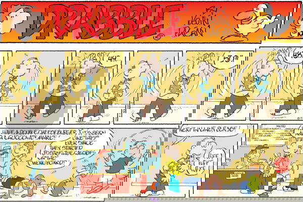 Drabble on Sunday August 7, 2011 Comic Strip