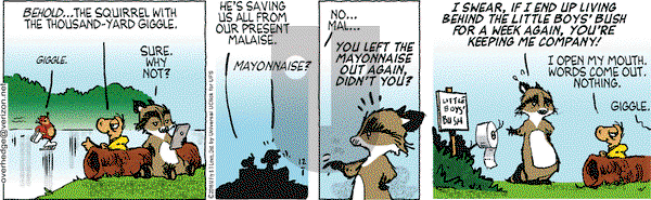 Over the Hedge on Thursday December 1, 2016 Comic Strip