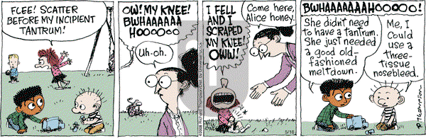 Cul de Sac on Thursday May 16, 2013 Comic Strip