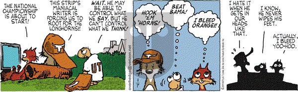 Over the Hedge on Thursday January 7, 2010 Comic Strip