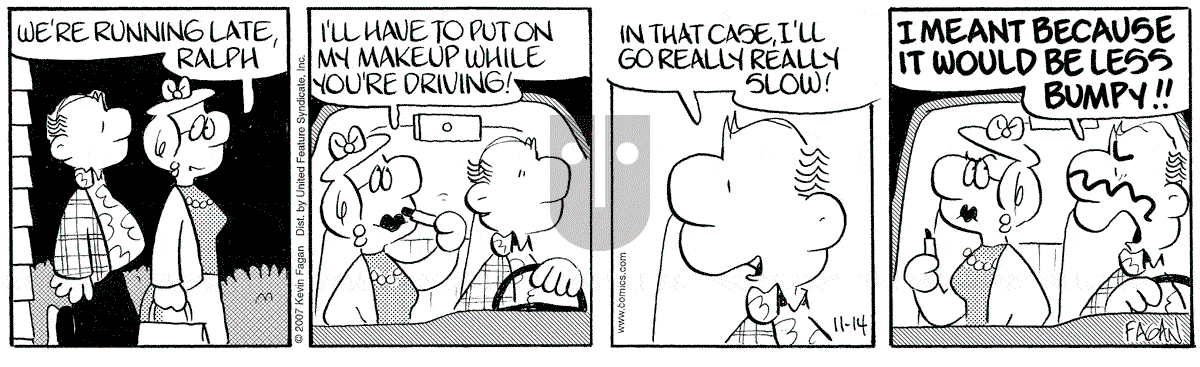 Drabble - Wednesday November 14, 2007 Comic Strip