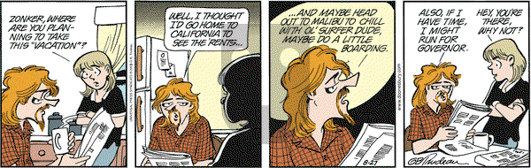 Doonesbury - Wednesday August 27, 2003 Comic Strip