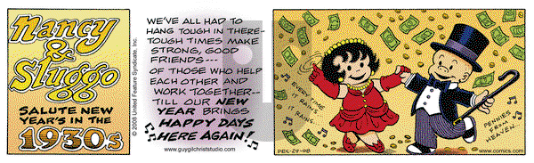 Nancy on Monday December 29, 2008 Comic Strip
