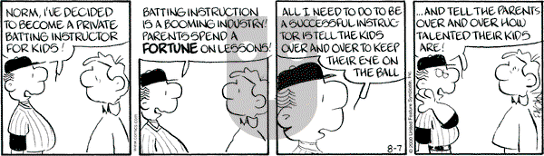 Drabble on Monday August 7, 2000 Comic Strip