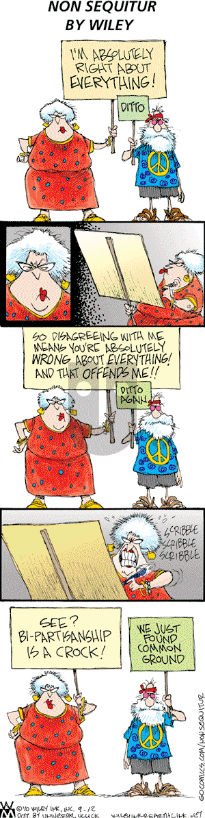 Non Sequitur on Sunday September 12, 2010 Comic Strip