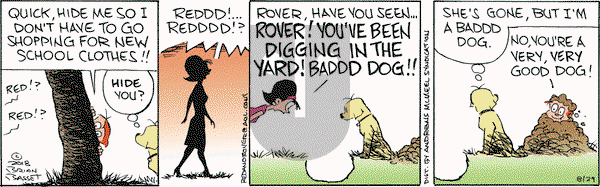 Red and Rover on Wednesday August 29, 2018 Comic Strip