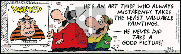 Frank and Ernest on Saturday November 10, 2018 Comic Strip