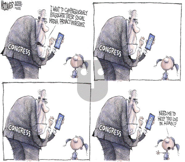 Matt Davies on Wednesday April 11, 2018 Comic Strip