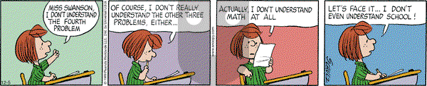 Peanuts - Monday December 5, 2022 Comic Strip