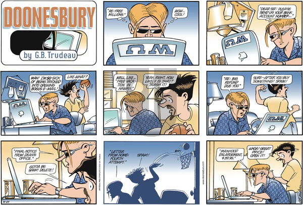Doonesbury on Sunday October 27, 2002 Comic Strip