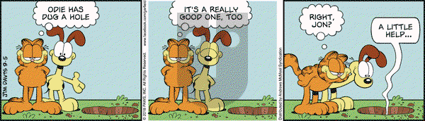 Garfield on Wednesday September 5, 2018 Comic Strip