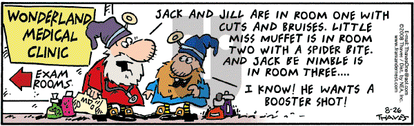 Frank and Ernest - Tuesday August 26, 2008 Comic Strip