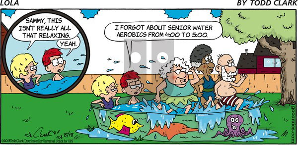 Lola on Sunday August 18, 2013 Comic Strip