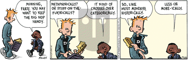 Frazz on Monday September 26, 2011 Comic Strip