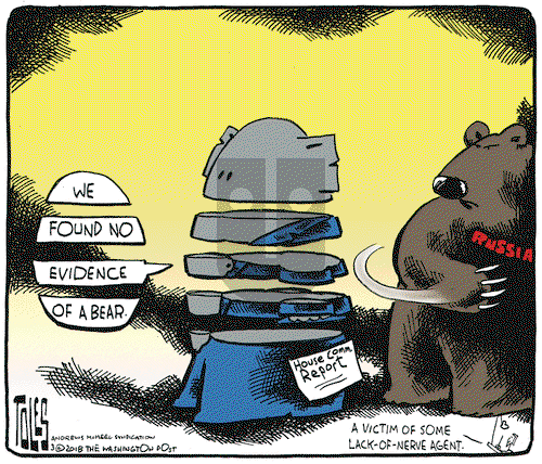 Tom Toles on Wednesday March 14, 2018 Comic Strip