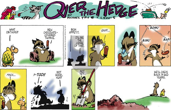 Over the Hedge on Sunday November 6, 2016 Comic Strip
