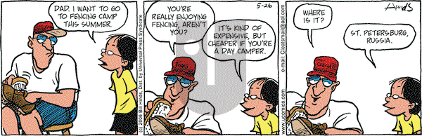 Cleats on Friday May 26, 2006 Comic Strip
