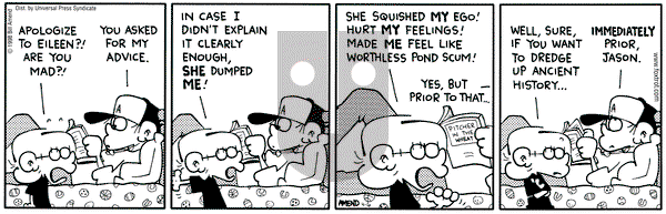 FoxTrot on Monday April 6, 1998 Comic Strip