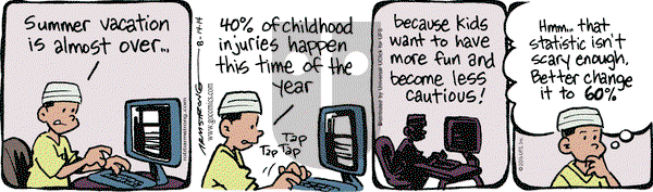 JumpStart on Thursday August 14, 2014 Comic Strip