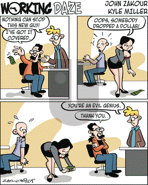 Working Daze on Thursday July 5, 2007 Comic Strip
