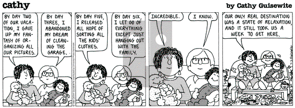 Cathy Classics on Wednesday July 3, 1996 Comic Strip