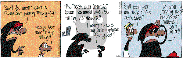 The Knight Life on Saturday September 24, 2011 Comic Strip