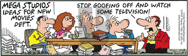 Frank and Ernest on Thursday November 18, 2010 Comic Strip