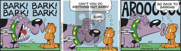 Garfield - Wednesday July 31, 2024 Comic Strip