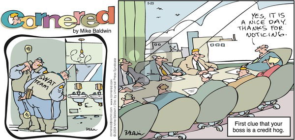 Cornered on Sunday May 23, 2004 Comic Strip