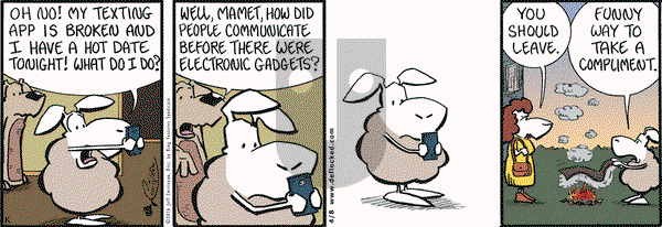 DeFlocked on Friday April 8, 2016 Comic Strip