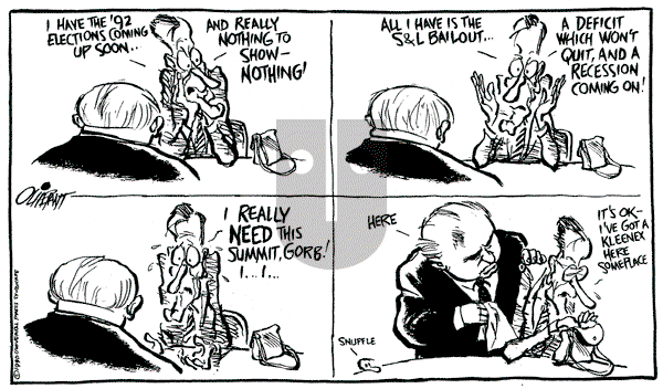 Pat Oliphant - Thursday May 31, 1990 Comic Strip