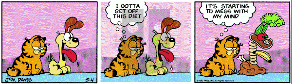 Garfield on Wednesday May 4, 1983 Comic Strip