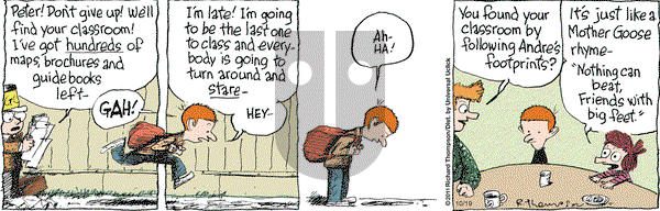 Cul de Sac on Wednesday October 19, 2011 Comic Strip