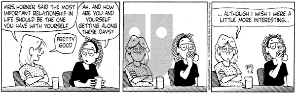 Luann on Wednesday September 5, 2001 Comic Strip