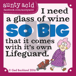 Aunty Acid on Tuesday November 8, 2016 Comic Strip