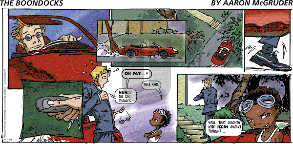 The Boondocks on Sunday December 11, 2011 Comic Strip