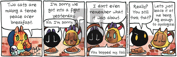 Breaking Cat News on Monday January 11, 2021 Comic Strip