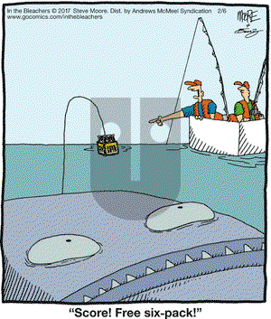 In the Bleachers on Monday February 6, 2017 Comic Strip