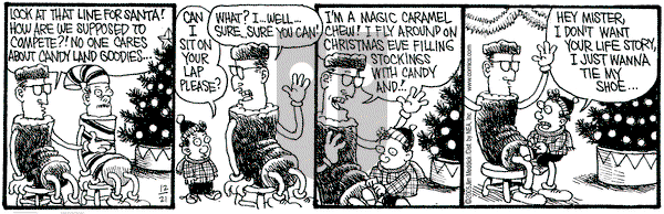 Monty on Wednesday December 21, 2005 Comic Strip