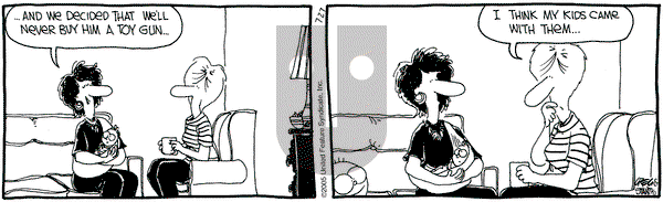 The Buckets on Thursday July 28, 2005 Comic Strip