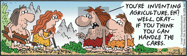 Frank and Ernest on Tuesday October 8, 2013 Comic Strip