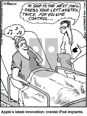 Close to Home on Thursday December 1, 2005 Comic Strip