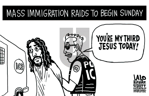 Lalo Alcaraz on Saturday July 13, 2019 Comic Strip