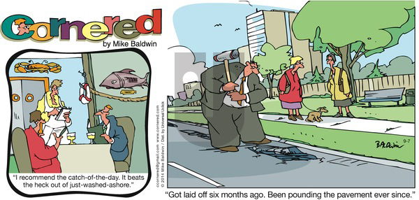 Cornered on Sunday September 7, 2014 Comic Strip