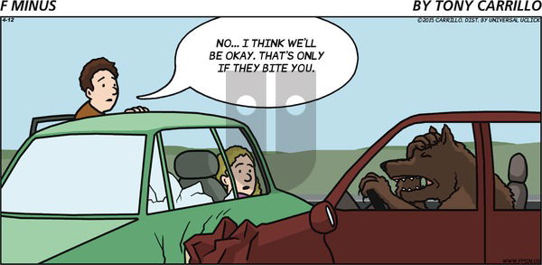 F Minus on Sunday April 12, 2015 Comic Strip