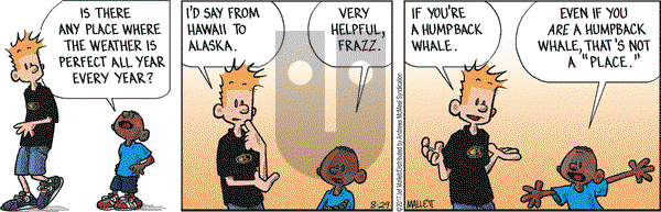 Frazz on Tuesday August 29, 2017 Comic Strip